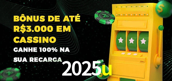 2025u melhor bônus de depósito