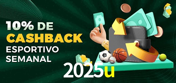 10% de bônus de cashback na 2025u